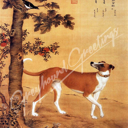 Greyhound Dog Notecards 