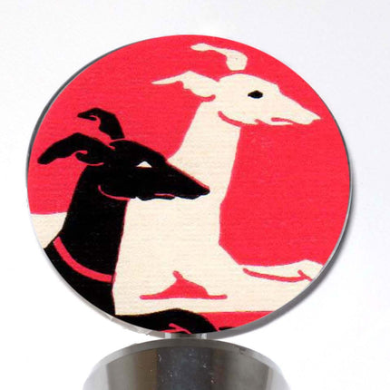 Greyhound Bottle Stopper