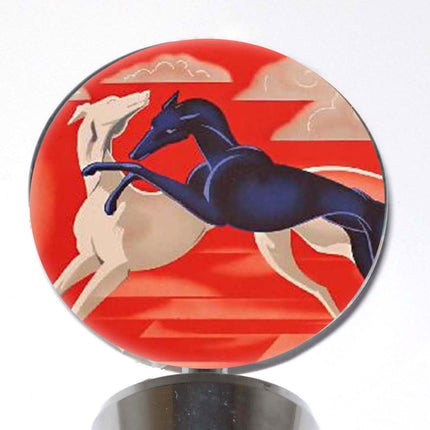 Greyhound Bottle Stopper