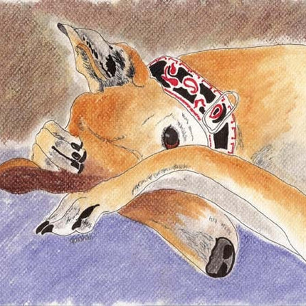 Greyhound Art Note Card Set
