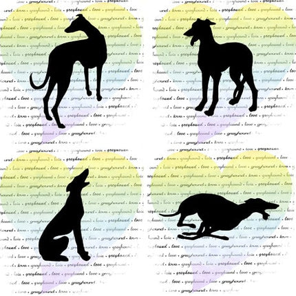 Greyhound Note Card Set