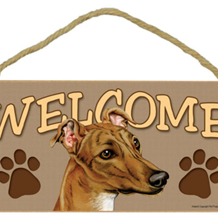 Greyhound Welcome Sign