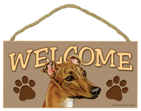 Greyhound Welcome Sign