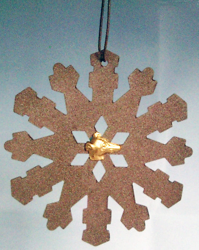 Set of 6 Greyhound Ornaments