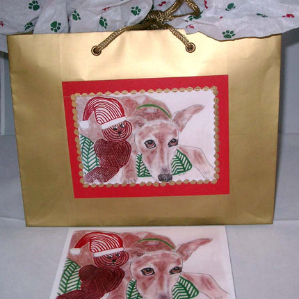 Greyhound Gift Bag Set