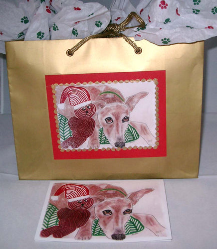 Greyhound Gift Bag Set