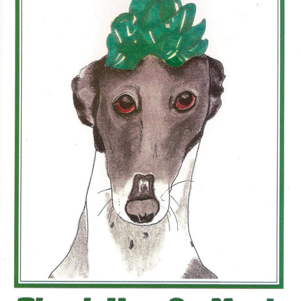 Christmas Greyhound Thank You Card