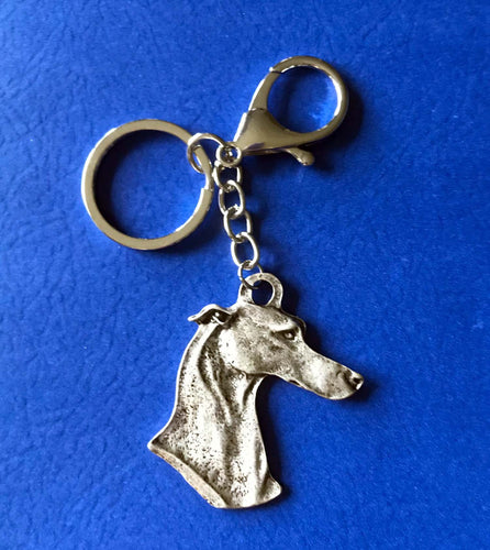 Greyhound Keyring