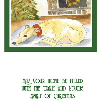 Greyhound Christmas Card Set