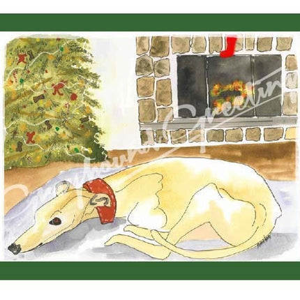 Greyhound Christmas Card Set