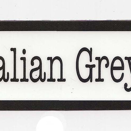 I <Heart>  Italian Greyhounds Bone Magnet