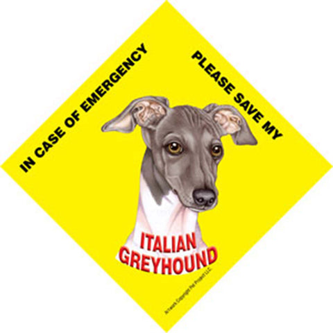 Italian Greyhound Sign