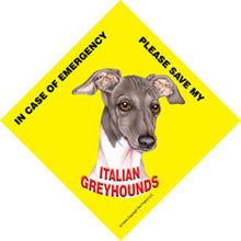 Load image into Gallery viewer, Italian Greyhound Sign
