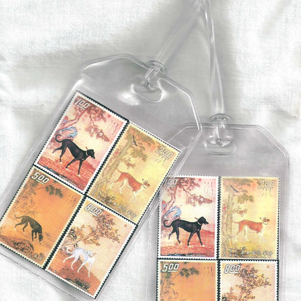 Greyhound Postage Luggage Tags