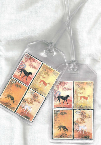 Greyhound Postage Luggage Tags