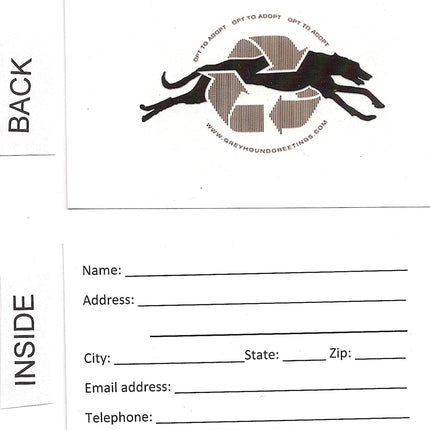 Greyhound Luggage Tags