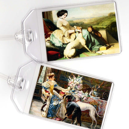 Greyhound Luggage Tags