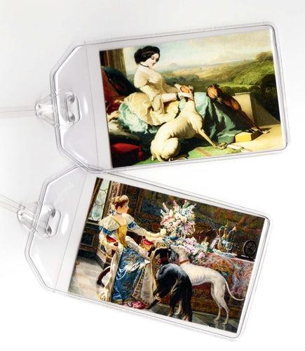 Greyhound Luggage Tags