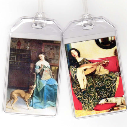 Greyhound Luggage Tags