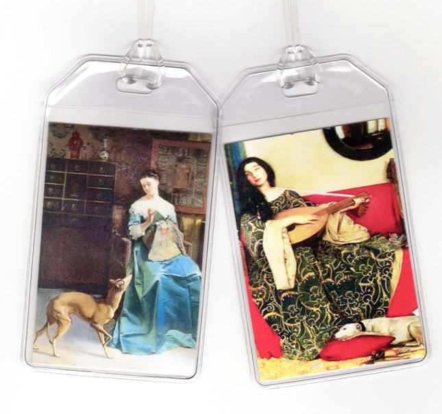 Greyhound Luggage Tags