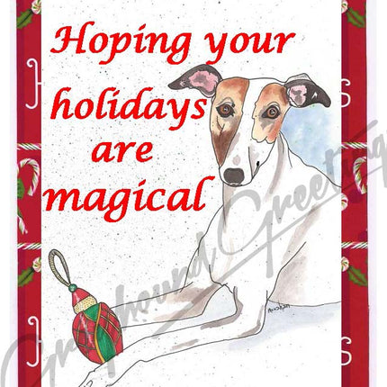 Greyhound Christmas Cards