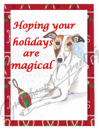 Greyhound Christmas Cards