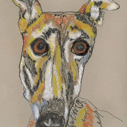 Greyhound Art Notecard Set