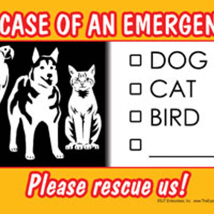 Pet Rescue Sign