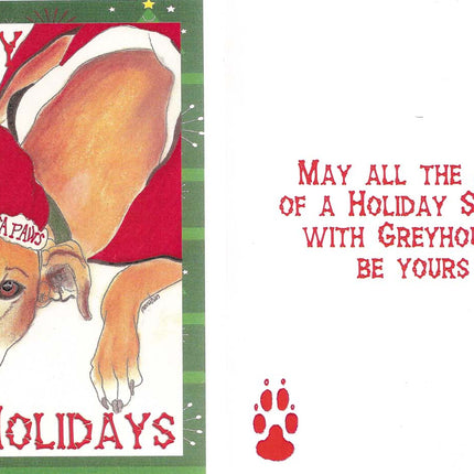 Greyhound Christmas Cards