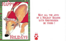 Load image into Gallery viewer, Greyhound Christmas Cards
