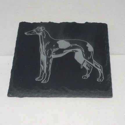 Greyhound Slate Coaster