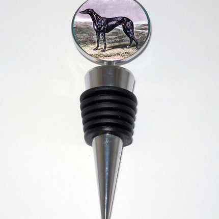Greyhound Bottle Stopper