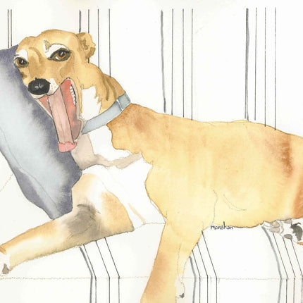 Greyhound Art Notecard Set