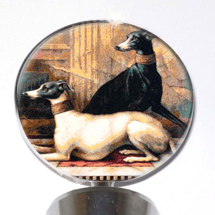 Greyhound Bottle Stopper