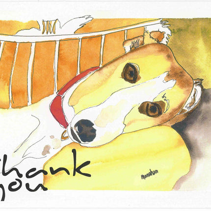 Greyhound Thank You Cards Assortment