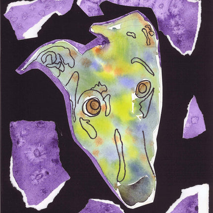 Greyhound Art Notecard Set