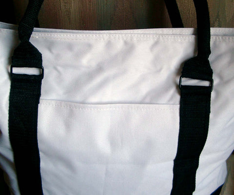 Greyhound Zipper Tote Bag