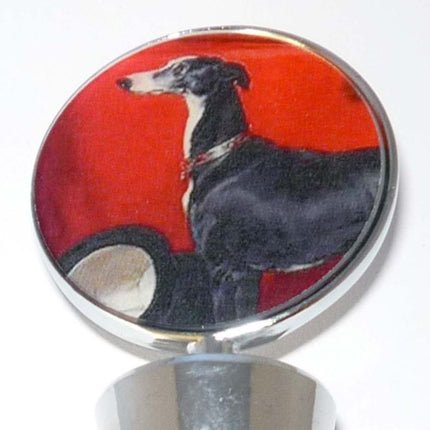 Greyhound Bottle Stopper
