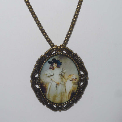 Greyhound Combo Pin Pendant