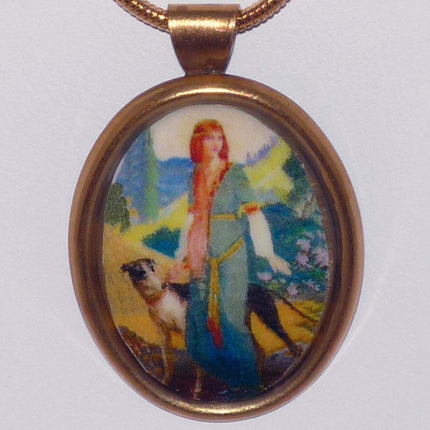 Greyhound Necklace