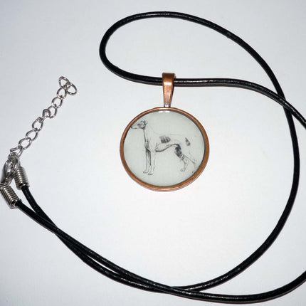 greyhound necklace
