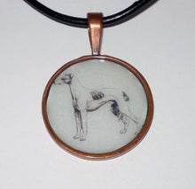 Load image into Gallery viewer, greyhound necklace

