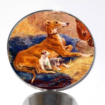 Greyhound Bottle Stopper