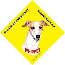 Load image into Gallery viewer, Whippet Emergency Sign
