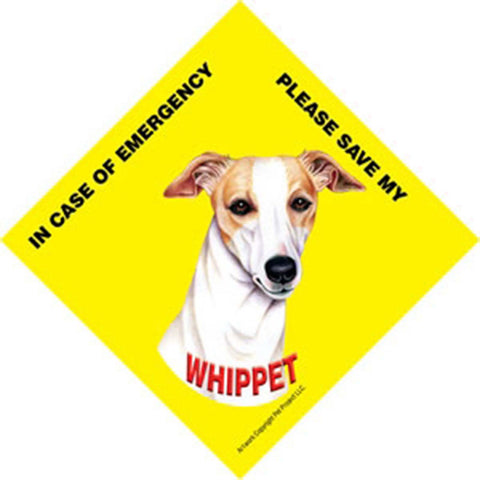 Whippet Emergency Sign