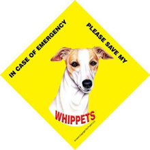 Load image into Gallery viewer, Whippet Emergency Sign
