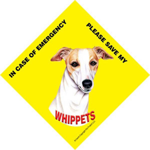 Whippet Emergency Sign