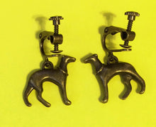 Load image into Gallery viewer, Greyhound Clip Earrings
