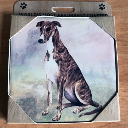 Stone Greyhound Coaster