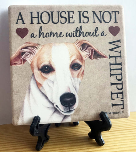 Whippet Coaster with Easel